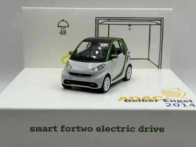 Smart Fortwo 451 Electric Drive ADAC Gelber Engel 2014 1/43 Spark - Photo 1/4