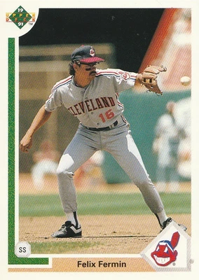 1991 Upper Deck #104 Felix Fermin - Image 1 of 3