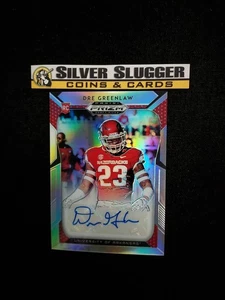 2019 Dre Greenlaw Panini Prizm Draft Picks Auto Silver Prizm #221 RC Rookie Card - Foto 1 di 2