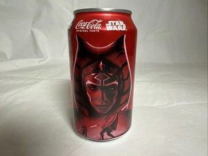 Jedi Ahsoka Tano Star Wars Coca Cola Collectible Coke Can 2025 Clone Wars NEW - Picture 1 of 9