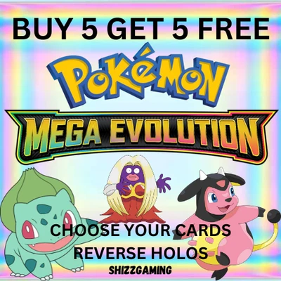 Pokemon Mega Evolution MEG /132 - Reverse Holos - Choose Your Cards! - Image 1 of 4