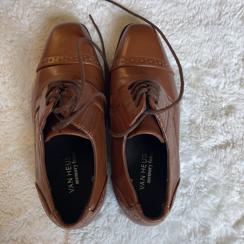 VANS Scarpe eleganti Van Heu comunione ragazzo memory foam taglia 1 usate