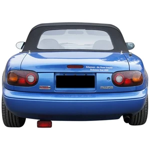 Mazda MX-5 NA (1989-1998) Stoffverdeck mit PVC-Fenster und Regenrinne - Schwarz - Bild 1 von 18