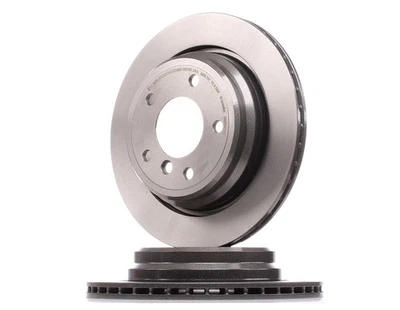 2x BREMBO 09.6841.11 Disque de frein Arrière pour BMW 5 Limousine (E39) 298mm - Photo 1/4