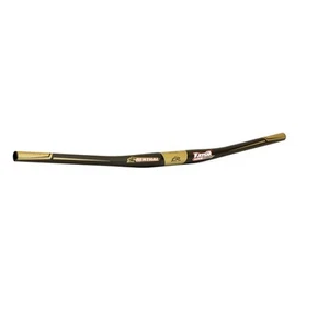 Lenker Fatbar Lite Kohlenstoff Zero 31.8 x 780mm Rise 0 Schwarz/Gold M190-01-BK - Bild 1 von 1