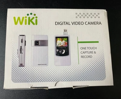 Wiki Digital Video Camera 2.0 Inch TFT Display USB Capture - #1008 - Image 1 of 4