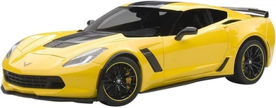 AUTOart 1/18 Chevrolet Corvette C7 Z06 C7.R Edición Acabado Modelo Amarillo... - Imagen 1 de 2