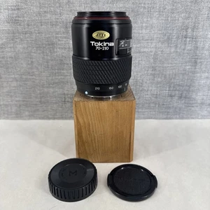 Tokina SD AF 70-210mm f/4-5.6 Zoom Lens - Minolta AF Sony A Mount + caps - Picture 1 of 9