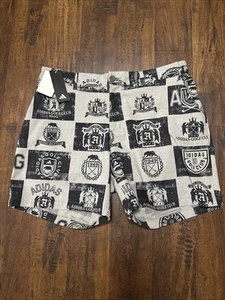 Pantalones cortos de algodón para hombre Adidas estampados carbón "Adidas Golf Club" XL NUEVOS CON ETIQUETAS C3 - Imagen 1 de 5