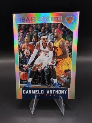 2015-16 Panini NBA HOOPS LeBron James Carmelo Anthony #97 Silver /299 - Image 1 of 3