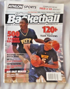 2010-11 Athlon Sports College Basketball Preview Ashton Gibbs & Kevin Jones Ex - Picture 1 of 1