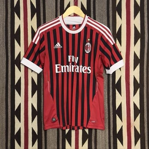 MILAN 2011 2012 HOME SHIRT JERSEY ADIDAS SIZE Small - Picture 1 of 5