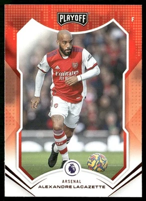 2021 PANINI CHRONICLES PLAYOFF PREMIER LEAGUE RED LASERS ALEXANDRE LACAZETTE - Image 1 of 2