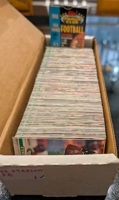 1993 Topps Stadium Club Football Complete Set 1-550 Bettis & Bledsoe RCs NM+ - Image 1 of 4