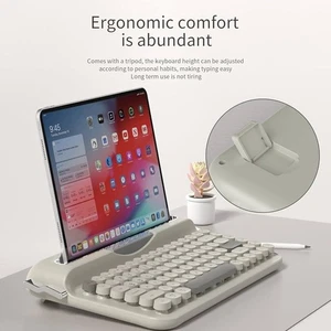 Ajazz Retro Mechanical Typewriter Wireless Keyboard Wireless - Picture 1 of 3