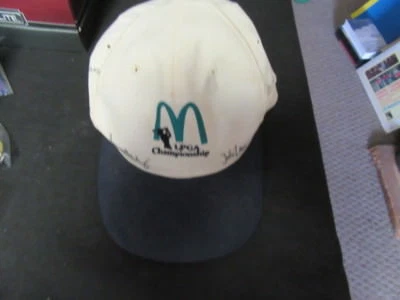 Sombrero firmado por golfistas de la LPGA de McDonald's LPGA Championship eb02 Foto 1 de 4