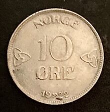 1922 Norway 10 Ore