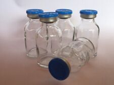 20 mL Clear Sterile Vial with Flip Top Seal 50 Pack
