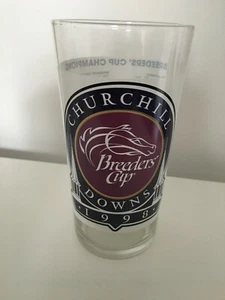 Breeder's Cup Churchill Downs 1998 glass Horse Racing - Picture 1 of 2