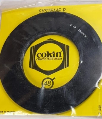 Genuine Cokin A Series 48mm Adapter Ring A448 France Made Thread to A System E48 - Image 1 of 4