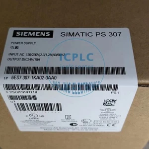 6ES7307-1KA02-0AA0 SIEMENS PS307 24 V/10A Power Module 6ES73071KA020AA0 New GQ - Picture 1 of 5
