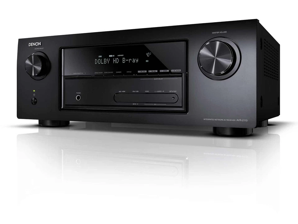 Denon AVR-2113 7.1 A/V Receiver 125W HDMI Internet Radio USB HDMI Zubehör - Bild 1 von 2