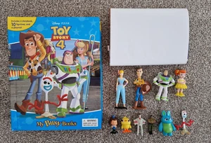Busy Books Disney TOY STORY 4 komplett mit allen 10 Figuren und Spielmatte - Bild 1 von 7