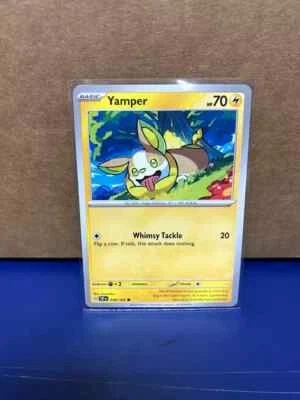 2x Pokemon Yamper 058/162 - SV05: Temporal Forces - Image 1 of 2