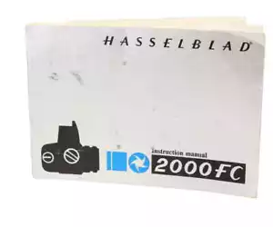 Hasselblad 2000FC Instructions Manual Printed in Sweden - Picture 1 of 6