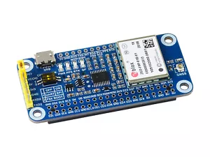 Waveshare ZED-F9P GPS-RTK HAT for Raspberry Pi Multi-Band RTK Differential GPS - Picture 1 of 5