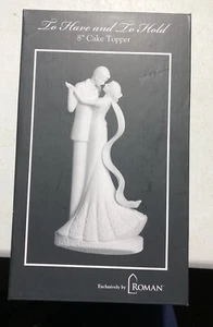 8 Inch To Have and To Hold Wedding Cake Topper - Picture 1 of 5