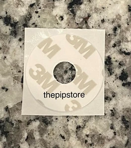 Replacement Adhesive Double Side Sticky Pad Hole In Center 32mm USA 3M FAST SHIP - Picture 1 of 1