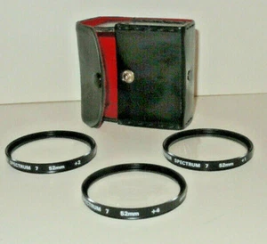 Promaster Spectrum 7 52mm Close Up Lens Filters No. 1, 2, & 4 - Picture 1 of 5
