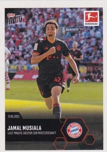 Topps Bundesliga 23/24 Officiel Autocollant Sticker Numéro 345 Jamal Musiala - Bild 1 von 1
