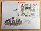 FDC signed "Glory to the Armed Forces of Ukraine" envelope BUCHA city Autograph