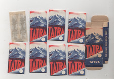 7 Rasierklingen antik "TATRA" 