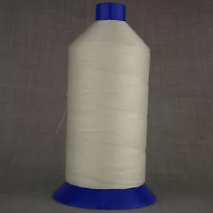 WHITE STRONG BONDED NYLON 20s HUGE 3,000m HEAVY DUTY LEATHER CRAFT REPAIR 20 TKT - Picture 1 of 1