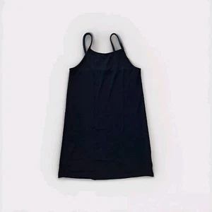 NWT JCREW Crewcuts Girls' Velvet Tank Dress Holiday Black Size 14 - Picture 1 of 12