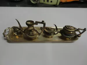 ***juego de té miniatura vintage plata de ley 925*** - Imagen 1 de 6