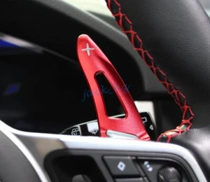 Accesorios de extensión de palanca de cambios de aluminio para volante Porsche rojo - Imagen 1 de 9