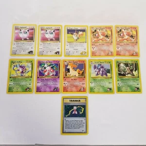 11 VTG WOTC Wizards GYM CHALLENGE Pokemon Cards Lot Commn Uncommon Rare Holo 1st - Picture 1 of 7