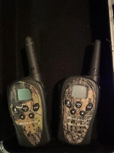 Midland Xtra-Talk LXT-345 Black 22-Channels Digital Two-Way Radio Walkie Talkie - Picture 1 of 2