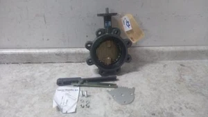 Milwaukee Valve CL223E 5 5 In Pipe Size Cast Iron Body Lug-Style Butterfly Valve - Picture 1 of 12