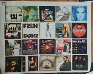 LOT OF 20 CD INSERTS FRONTS - GREAT CONDITION - FREE SHIPPING - LOT ONE - Picture 1 of 1