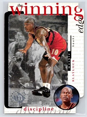 Mookie Blaylock 1996-97 Upper Deck UD3 the Winning Edge Die Cut #W13 - Image 1 of 2