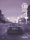 CAR PRICE LIST BROCHURE - VOLVO S80 - JUNE 2002
