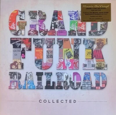 GRAND FUNK RAILROAD COLLECTED - 180-GRAM VINYL 2-LP SET " NEW, SEALED " Foto 1 de 2