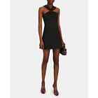 NWT Anna Quan Imogen Twist Front Halter Mini Dress Black Size 2 US (6 AUS) 