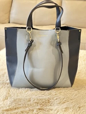 Bolsa tote feminina Cara N and S tons de azul. - Imagem 1 de 3