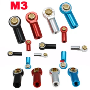 Aluminium Legierung M3 Link Rod End Kugelgelenk Kugelkopf Metall RC Modell Auto - Bild 1 von 14